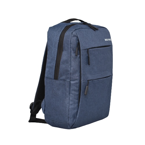 Rucsac pentru laptop, 14,1", Textil, 30/41/12 cm, Albastru