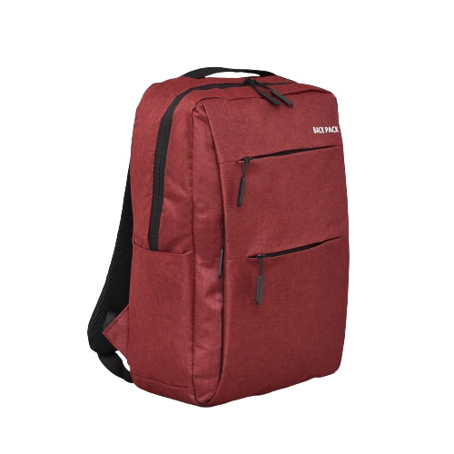 Rucsac pentru laptop, 14,1", Textil, 30/41/12 cm, Bordeaux