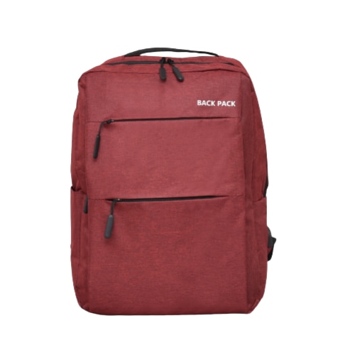 Rucsac pentru laptop, 14,1", Textil, 30/41/12 cm, Bordeaux