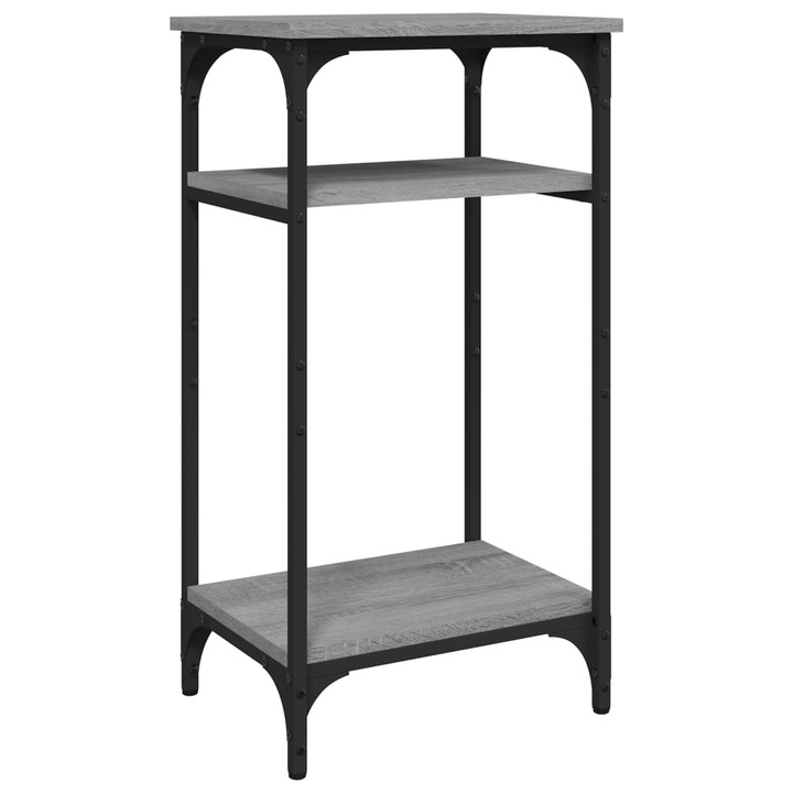 Странична маса vidaXL, Сив сонома, 40 x 30 x 75 см, Инженерно дърво, 5.3 Kg