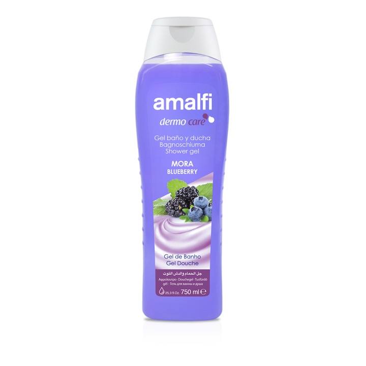 Tusfürdő szederrel és ribizlivel, 750ml, Amalfi