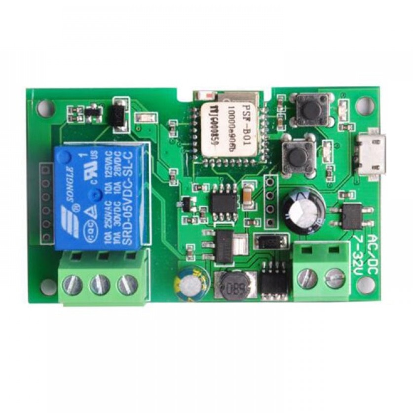 Modul control automatizare Smart Wifi, 5-32V, compatibil Android si iOS ...
