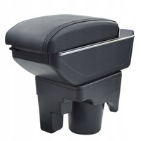 Cotiera pentru VW Golf V / VW Golf V / VW Jetta 5 V, negru, piele ecologica