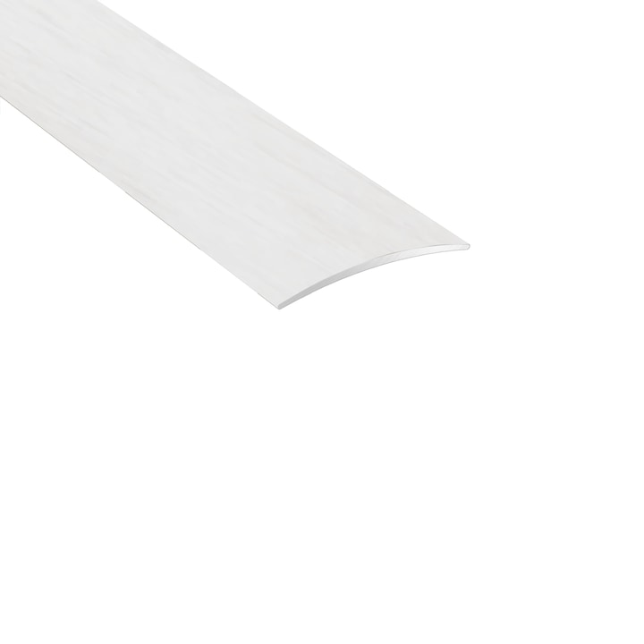 Profil trecere aluminiu, acelasi nivel, prindere ascunsa, Arbiton PR3K-W1, 93 cm, Stejar alb