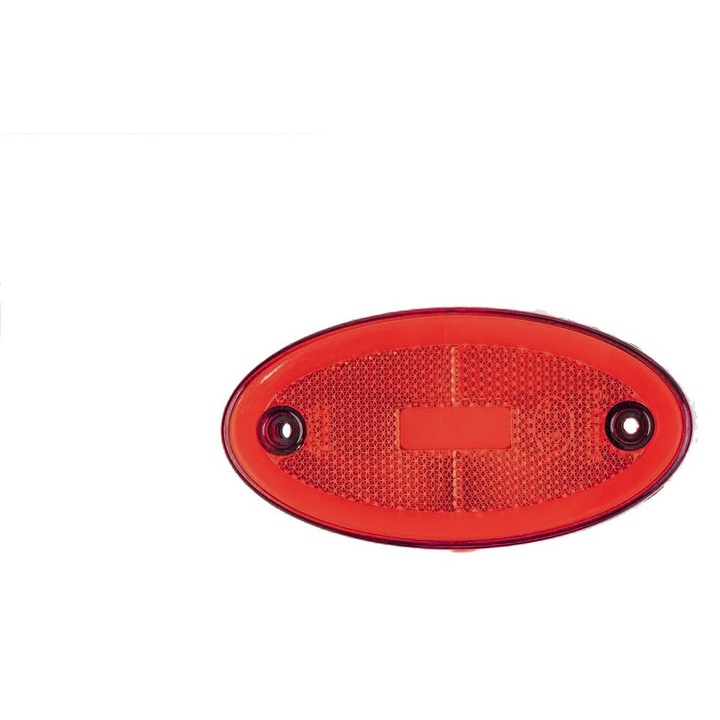 Led gabarit, efect neon, trei functii, 116mm x 60mm, 12V-24V, rosu