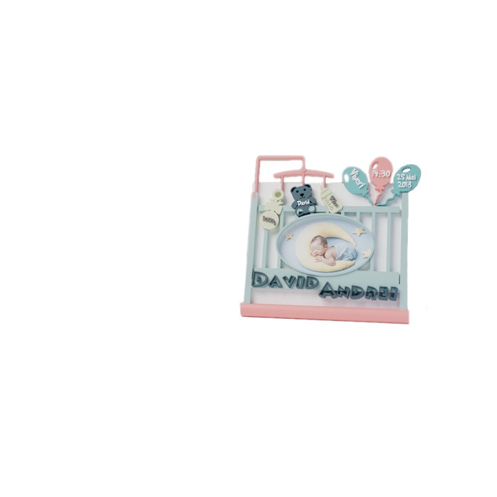 Rama foto personalizata model patut baby