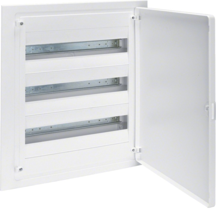 Tablou electric, Hager Polo, Plastic, Golf VF318PD, 54 module incastrate, Alb