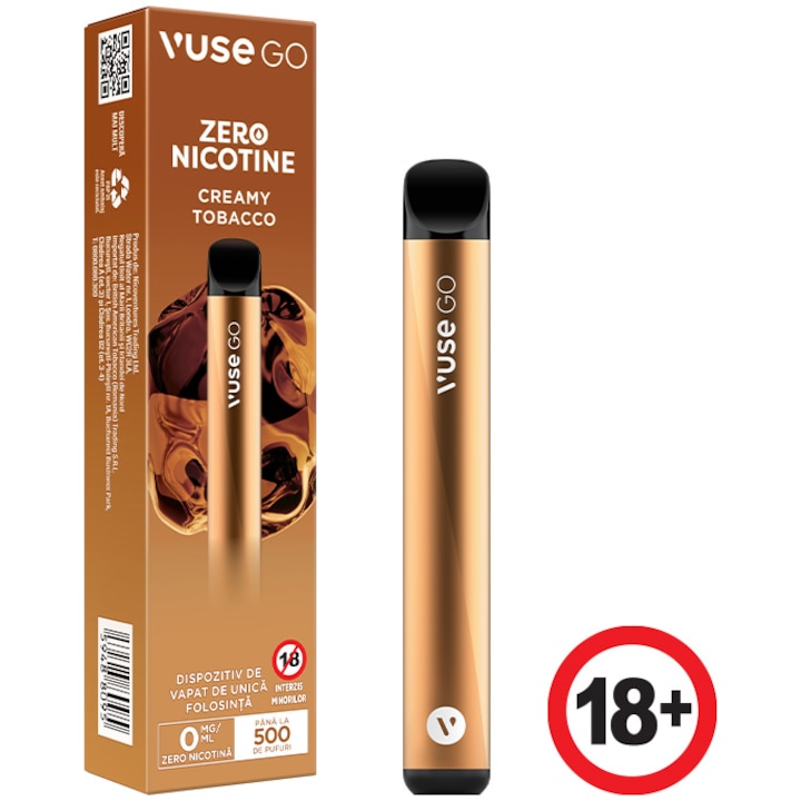 Vuse GO Creamy Tobacco 0mg/ml
