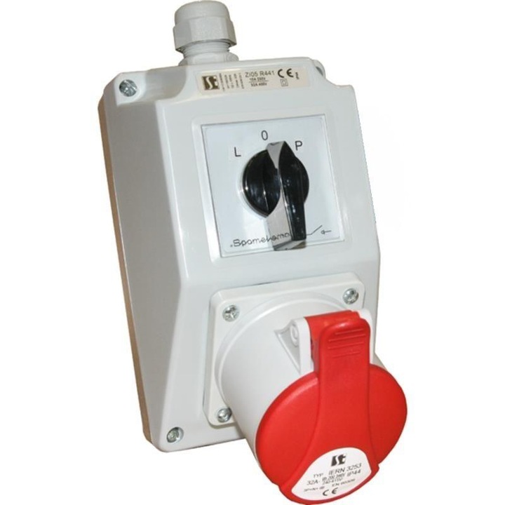 Конектор букса L-0-P 16A/5 ZI02R221