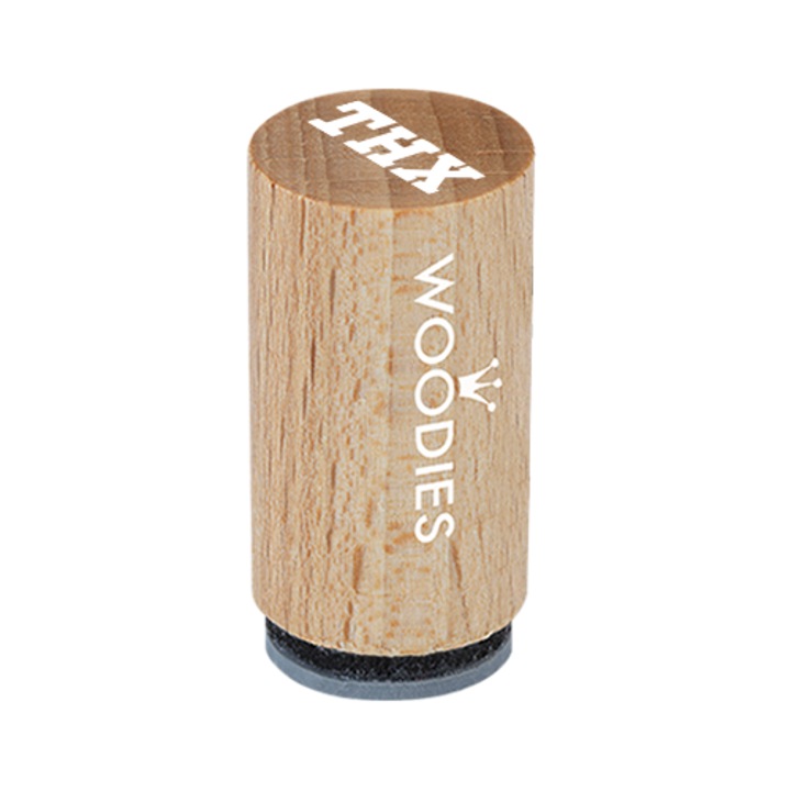 Stampila THX, 15 mm, Mini Woodies