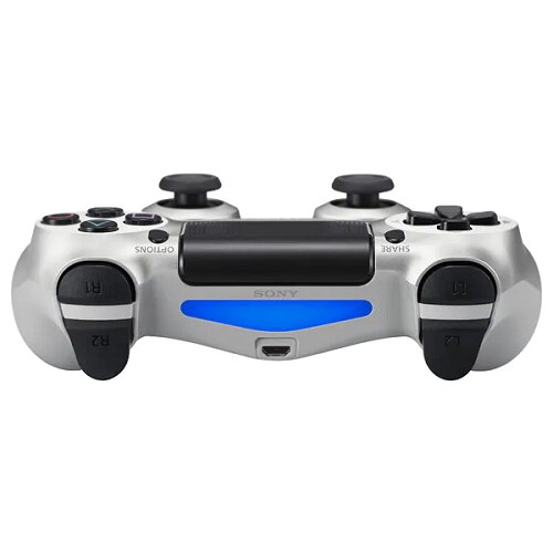 Контролер Sony Dualshock 4 v2 за PlayStation 4, сребрист - eMAG.bg