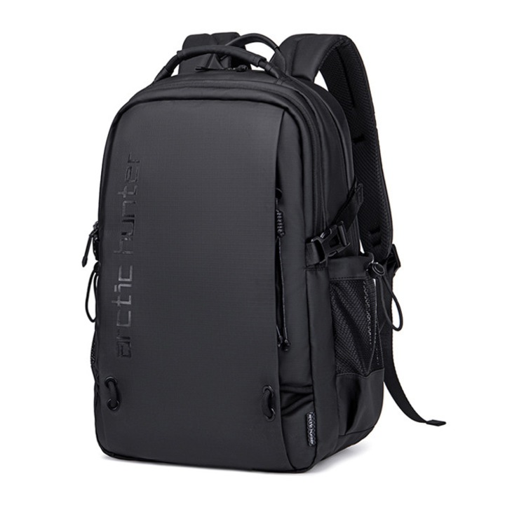 Rucsac pentru laptop, Arctic Hunter, Poliester, 15.6 Inch, Negru