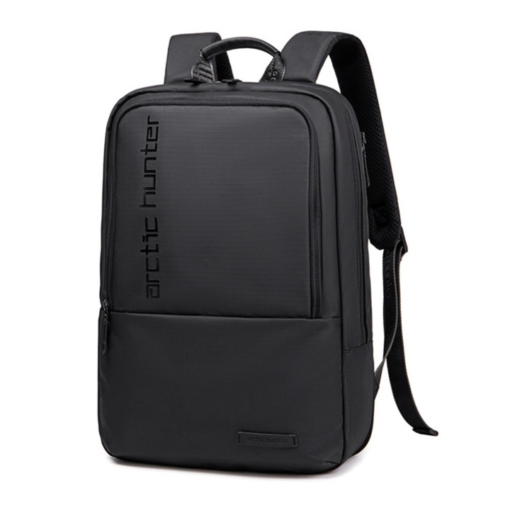 Rucsac pentru laptop, Arctic Hunter, Poliester, 15.6 Inch, Negru