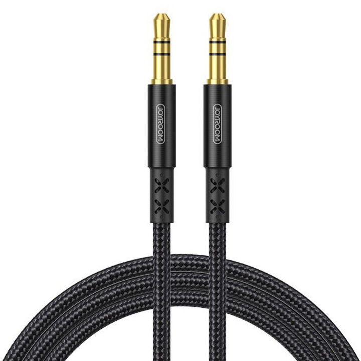 Cablu audio, Joyroom 3.5mm, 1m, Negru