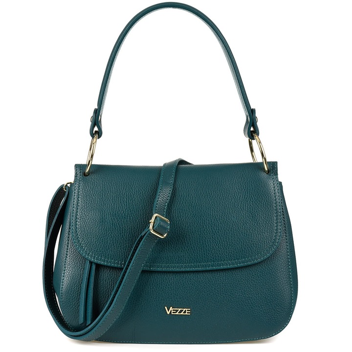 din piele, Vezze, Albastru