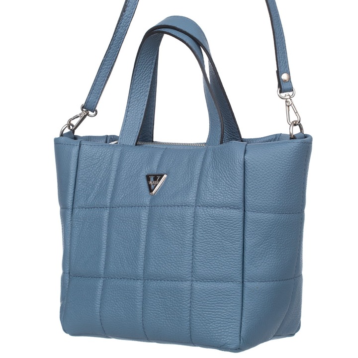 Bőrtáska, Vezze, Piatto, Kék