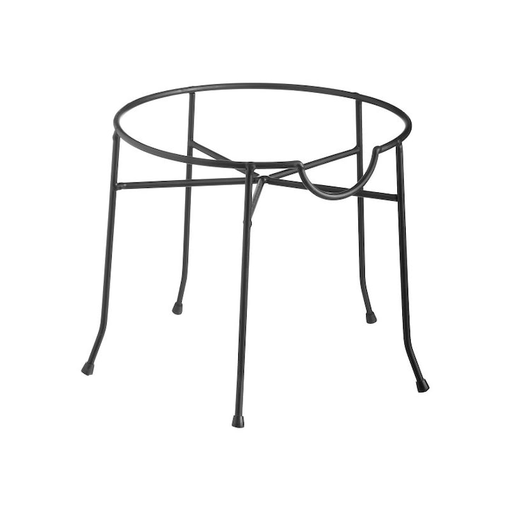 Állvány adagolóhoz, KILNER, acélból, űrtartalom 5 l / 8 l, lábak csúszásgátló gumival bevonva, fekete, 18,5x19 cm, 310 g