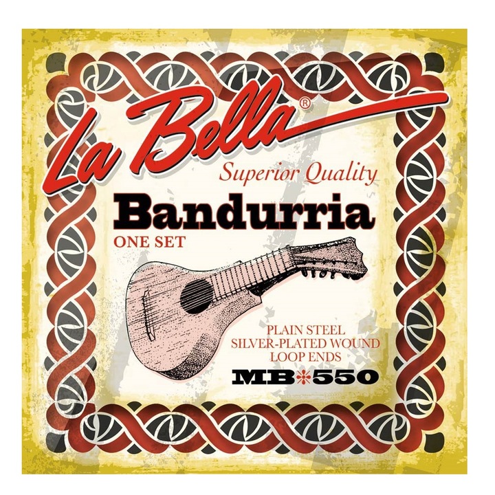 Set 12 corzi bandurria La Bella LMB550 World Folk
