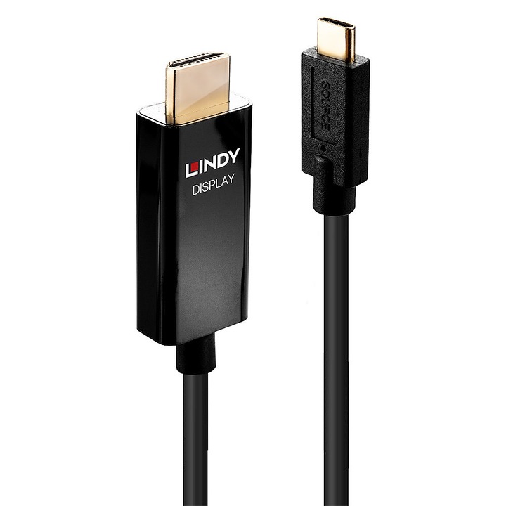 LINDY USB-C към HDMI адаптер кабел с HDR, 3m