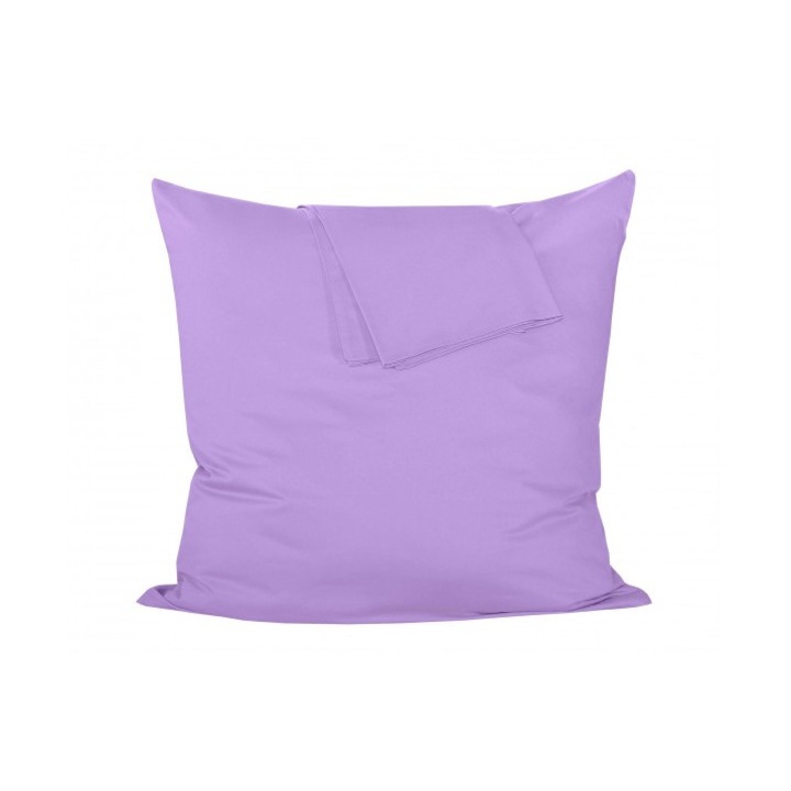 Set 2 fete de perna 90 x 90 cm bumbac ranforce lila deschis