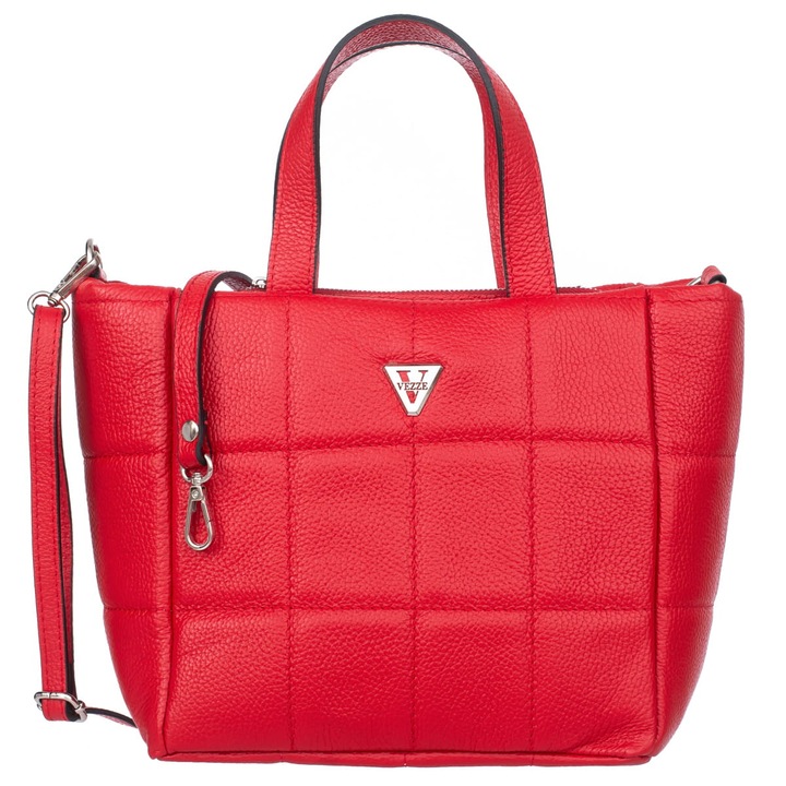 Bőrtáska, Vezze, Piatto, Piros