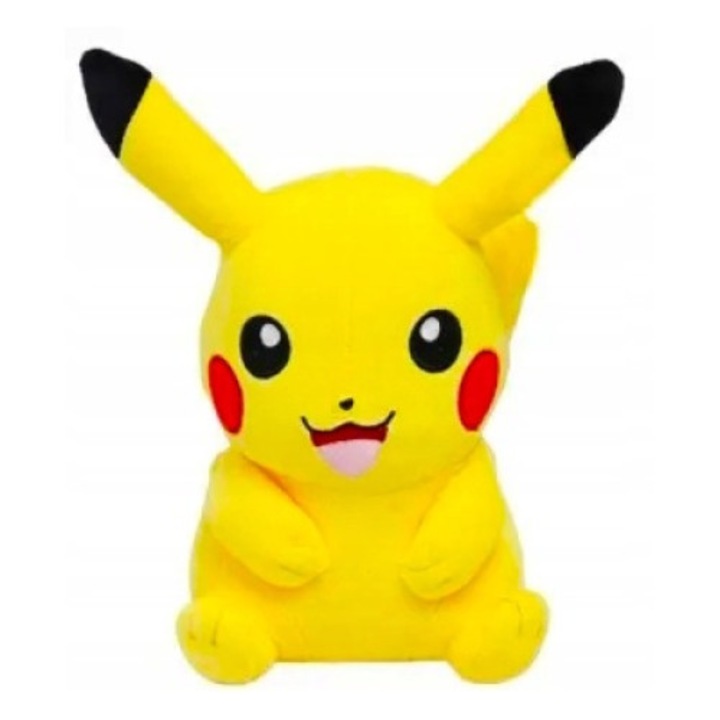 Plüss játék, Pikachu, 30 cm, Sárga