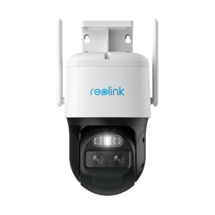 Camera de supraveghere pentru exterior WiFi IMOU Cell 2, 4MP, PIR, microfon si difuzor, alb