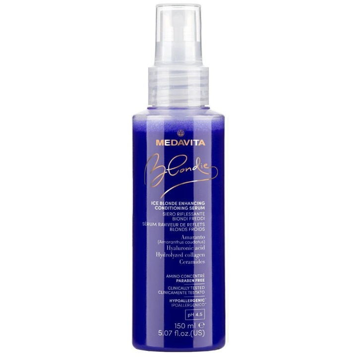 Spray pentru par, Medavita, Par blond, 150ml