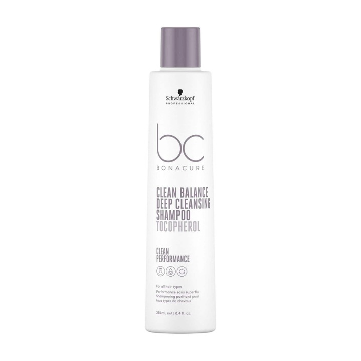 Sampon Schwarzkopf Professional BC Bonacure Clean Balance, 250 ml