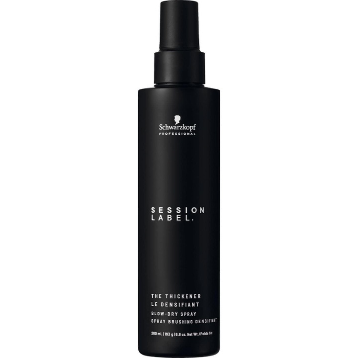 Spray de par pentru volum, Schwarzkopf Professional Session Label The Thickener, 200 ml