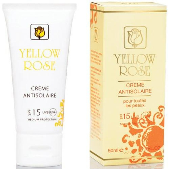 Crema cu protectie solara, Yellow Rose, 50 ml