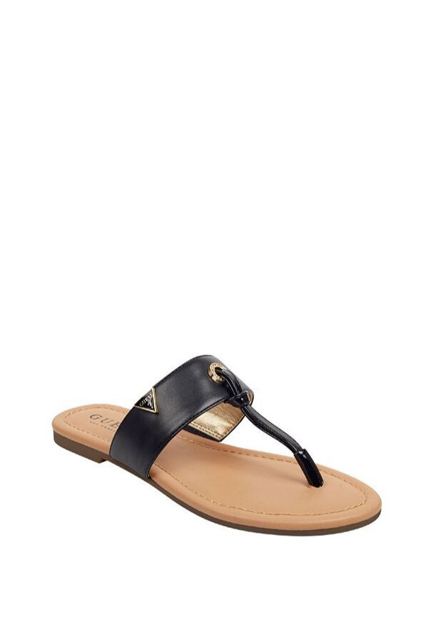 GUESS Damen Saylin Sandale - 11cm Absatz Schnürsandale