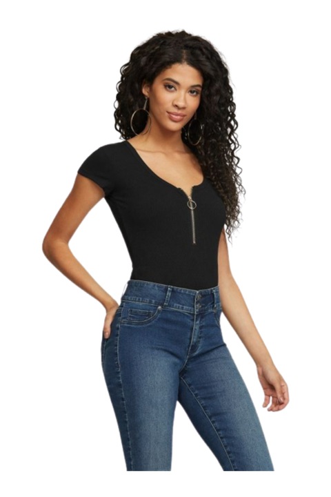 Body, Guess, pentru femei, raion/poliester, negru, S