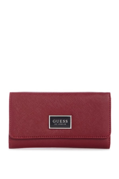 Портфейл за дами, Guess, Имитация на кожа, 18 x 10 x 2,5 см, Бордо