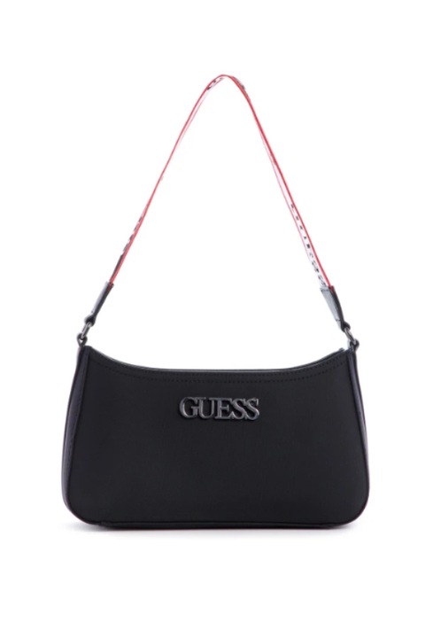 Női táska Simpson, Guess, Ökológiai bőr, 26 x 16 x 7,5 cm, Fekete