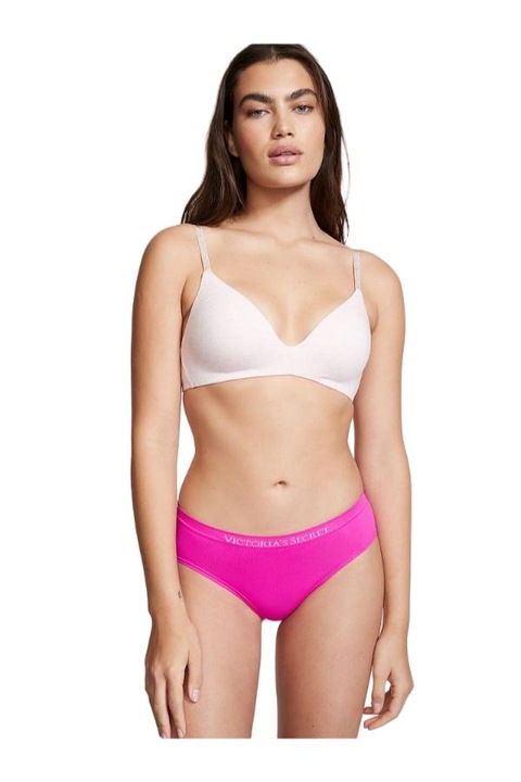 Дамски бикини Victoria's Secret, Памук, Розов.