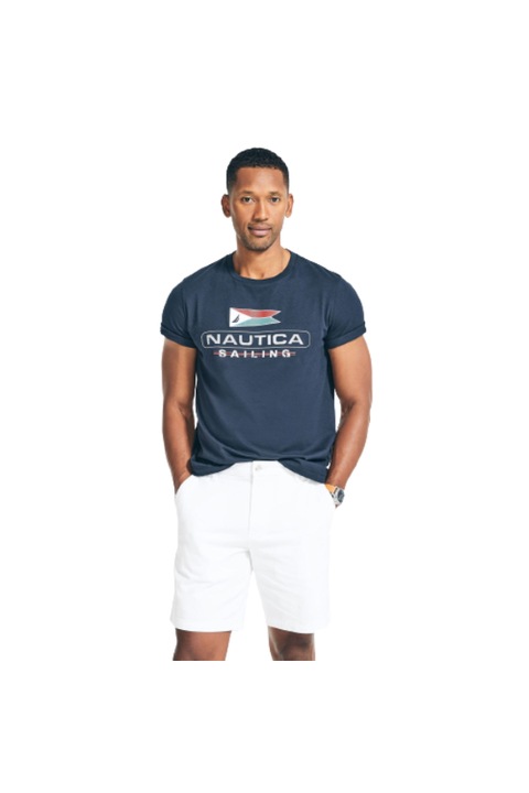 Синя тениска NAUTICA