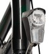 Bicicleta MTB de drum Carpat Trek Pro JSX29272, cadru Aluminiu, echipare Shimano, roata 29 inch, frana disc Hidraulica Shimano fata/spate, 11 viteze, verde cu gri