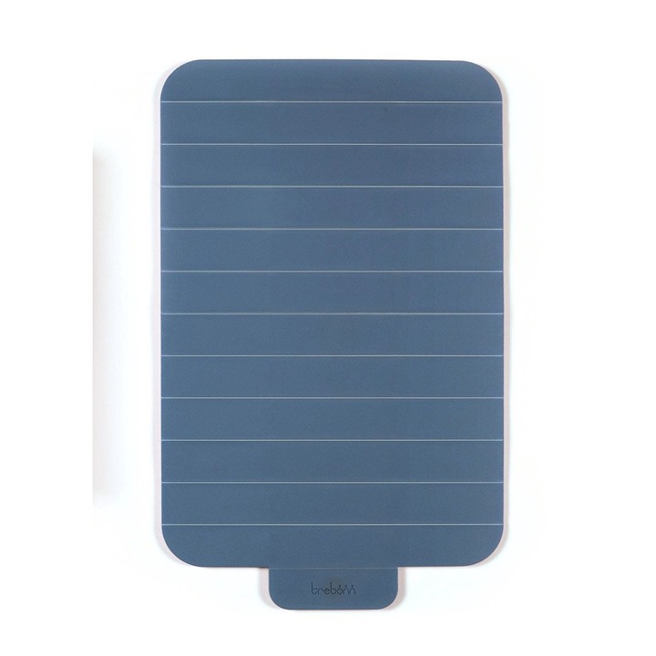 Tocator pliabil cu rola, Trebonn, PP/TPE, Bluegray, 6.5 x 6 x 24 cm