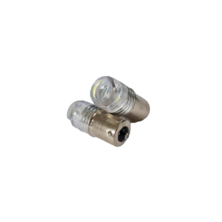 Bec led marsarier - 12V, 5W, soclu 1156, alb