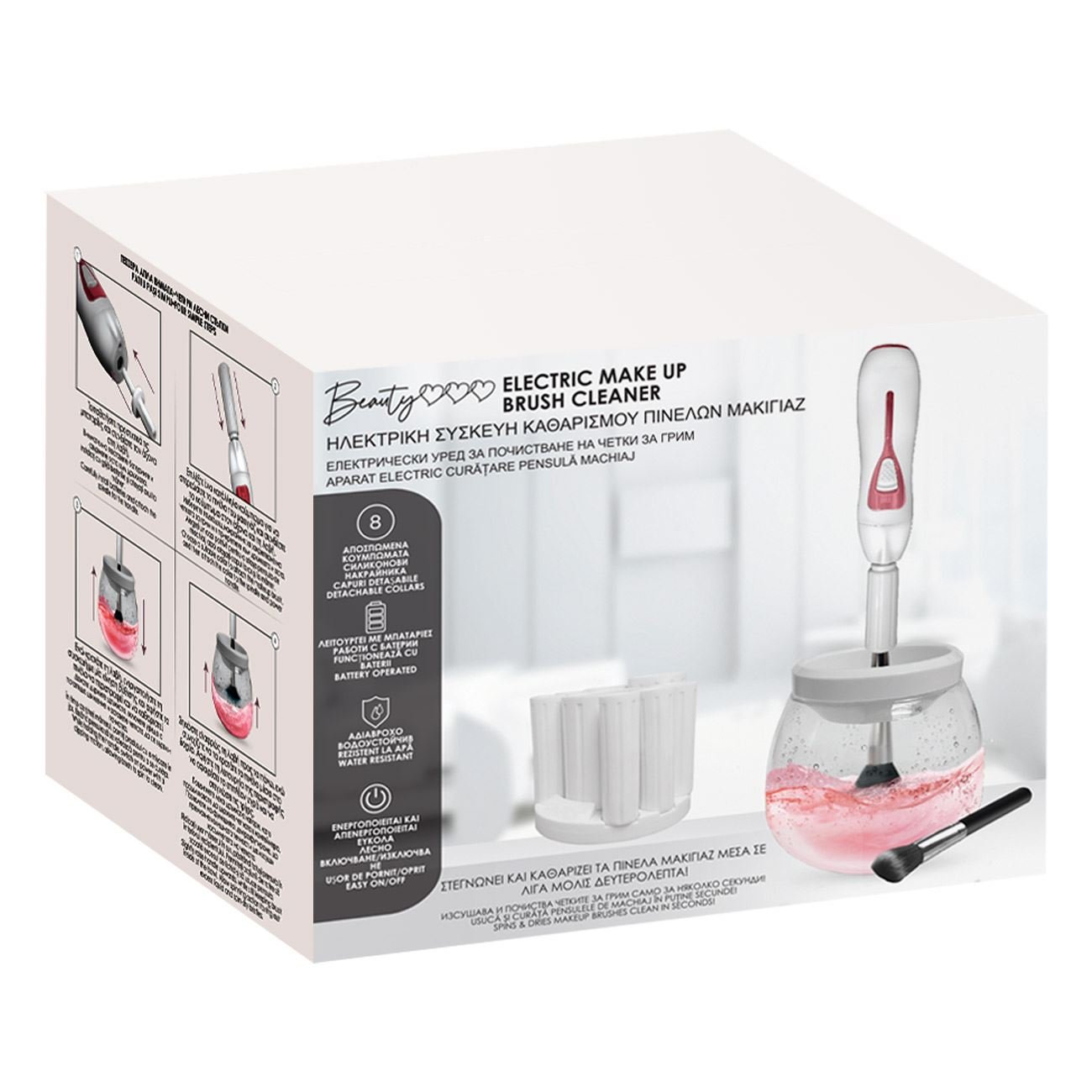 Set 4 Oliere Antigoccia DAMDAM GO In Vetro - Con Supporto, Design Elegante Per Cucina, 17x13x12cm - Foto 7