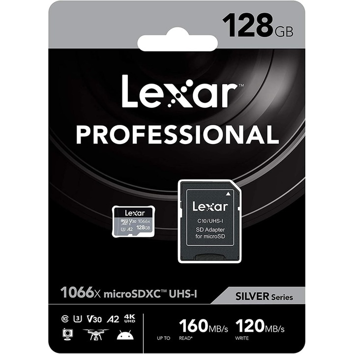 Card de memorie, Lexar, 128GB