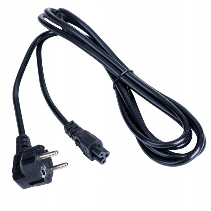 Cablu de alimentare pentru notebook, Akyga, 3 m, Negru