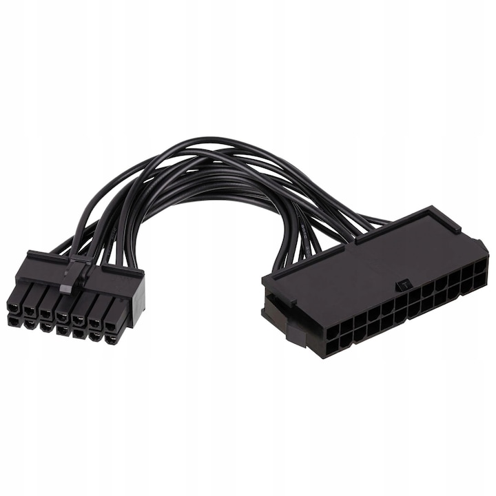 Adaptor P1 20+4 pini, Akyga, Pentru Lenovo, 10cm, Negru