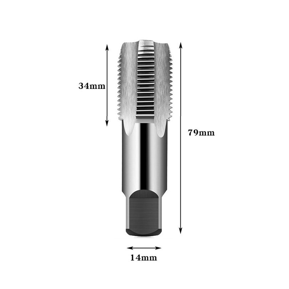 Set robinet de teava NPT si extractor de conducte, Otel, Dimensiuni 3/4 ...