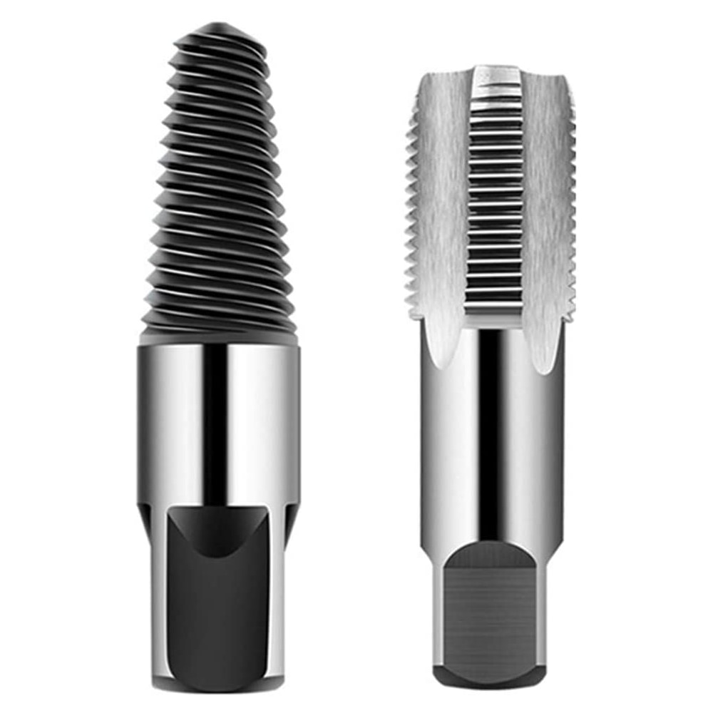 Set robinet de teava NPT si extractor de conducte, Otel, Dimensiuni 3/4 ...