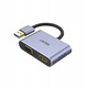 Unitek адаптер, USB 3.0 към HDMI/VGA, Full HD