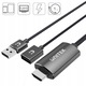 Кабел Unitek M1104A, USB/HDMI, черен