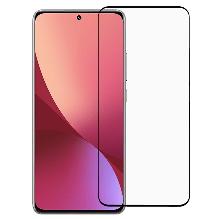 Folie de sticla securizata compatibila cu Samsung Galaxy S22 Plus 5G, YOUniversal 111D Full Glue, HD+ Clarity, Top Adezive, Textura oleofoba, Acoperire completa a ecranului, Margine neagra