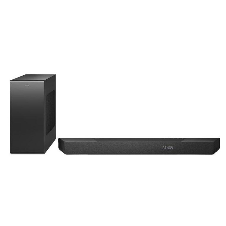 Soundbar PHILIPS TAB8907/10, 3.1, 360W, Bluetooth, Subwoofer Wireless, Negru